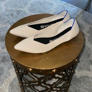 Rothy’s The Point Ecru Size 8